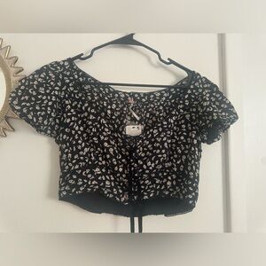 Free People Easy to Love Floral Blouse